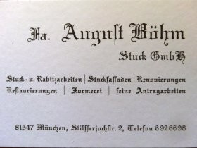 August Böhm Bau- und Stuckgeschäft GmbH