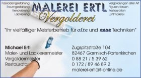 Malerei Vergolderei Ertl